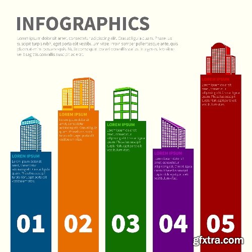100 Premium Infographics V2 from Ingimage
