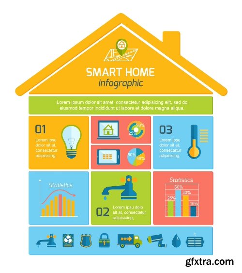 100 Premium Infographics V2 from Ingimage