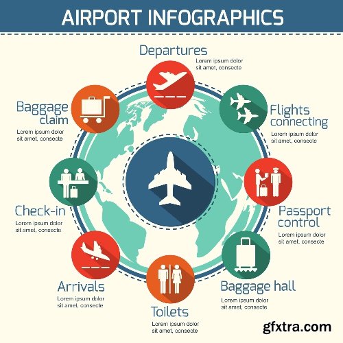 100 Premium Infographics V2 from Ingimage