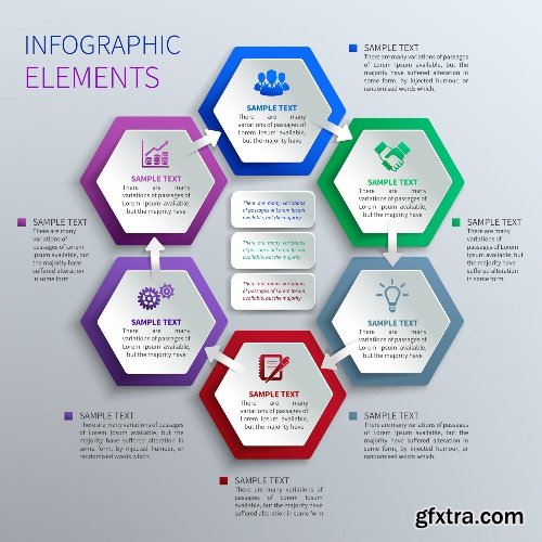 100 Premium Infographics V2 from Ingimage