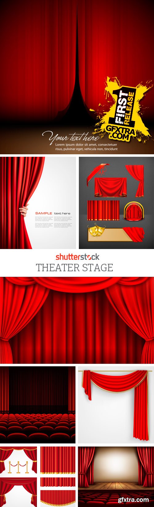 Amazing SS - Theater Stage, 25xEPS