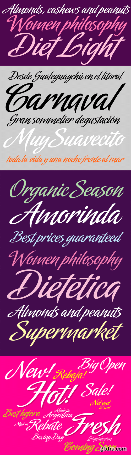 Amorinda Font Family - 2 Fonts for $59