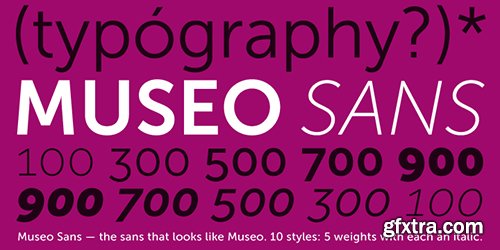 Museo Font Family - 27 Font $445