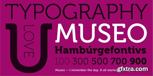 Museo Font Family - 27 Font $445