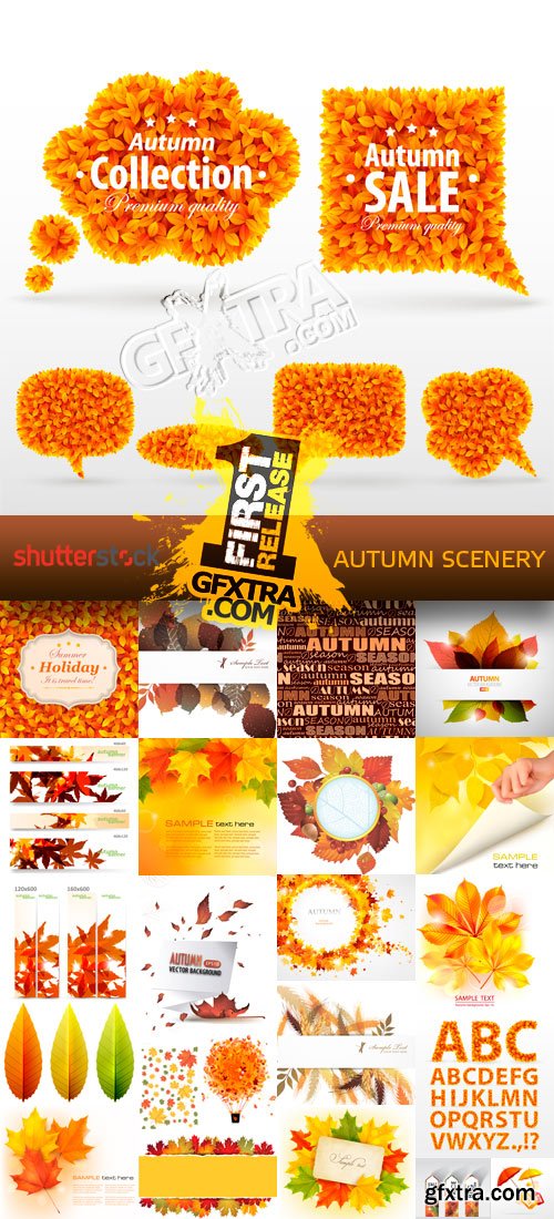 Autumn Scenery #1, 25xEPS