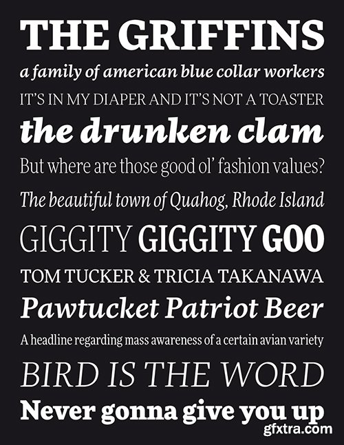 FF More Font Family 30xOTF