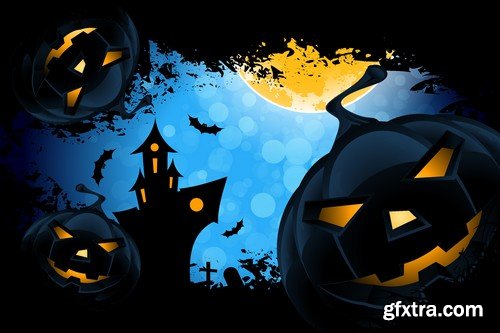 Stock Vectors - Halloween 2, 25xEPS