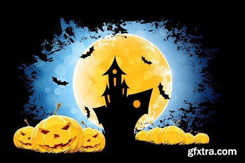 Stock Vectors - Halloween 2, 25xEPS