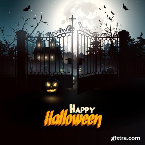 Stock Vectors - Halloween 2, 25xEPS