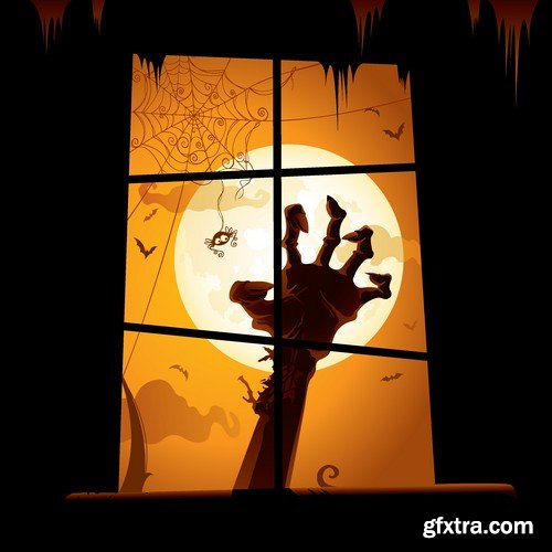 Stock Vectors - Halloween 2, 25xEPS