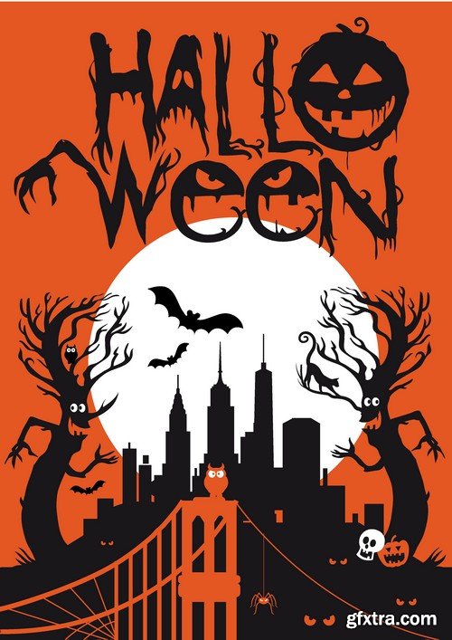 Stock Vectors - Halloween 2, 25xEPS