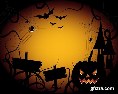 Stock Vectors - Halloween 2, 25xEPS