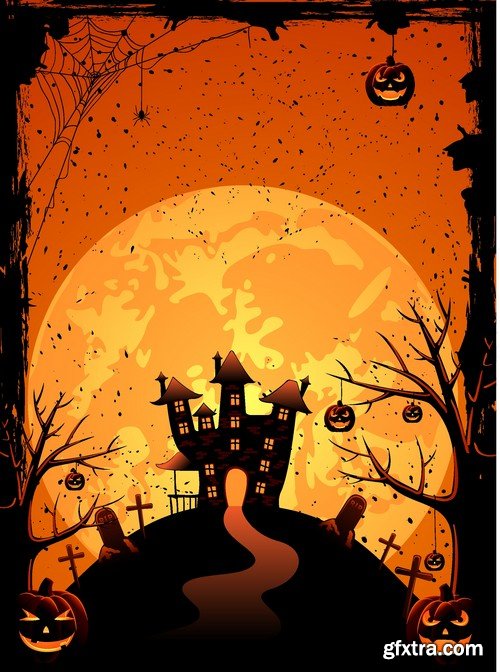 Stock Vectors - Halloween 3, 25xEPS