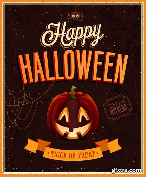 Stock Vectors - Halloween 3, 25xEPS