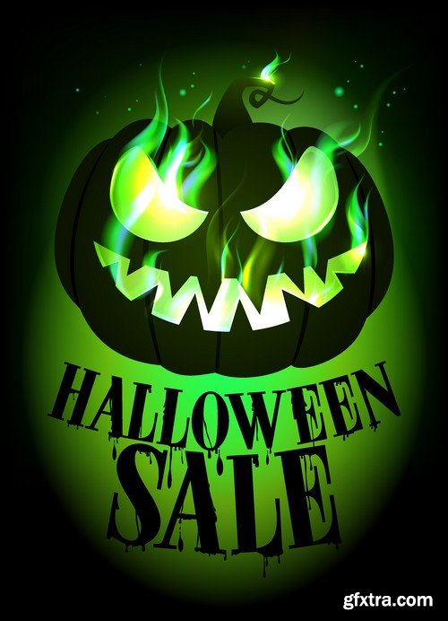 Stock Vectors - Halloween 3, 25xEPS