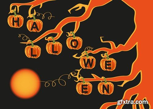 Stock Vectors - Halloween 3, 25xEPS
