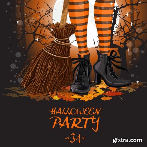 Stock Vectors - Halloween 3, 25xEPS