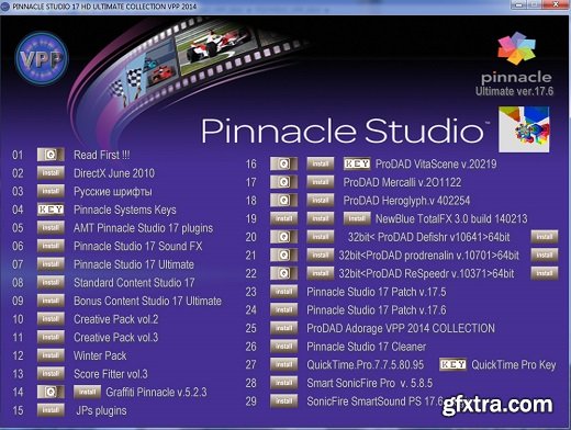 Pinnacle Studio 17 Ultimate Collection v17.6.0.332 VPP 2014