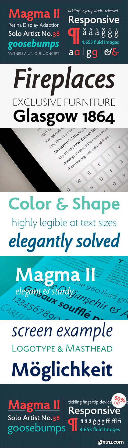 Magma II Font Family - 9 Fonts for $199 Magma II Font Family - 9 Fonts for $199
