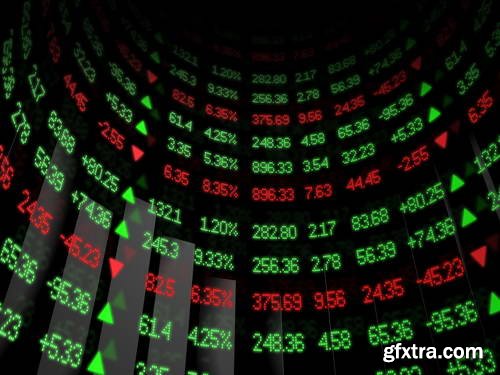 Stock & Forex Market Display Boards 25xJPG