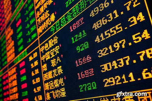 Stock &amp; Forex Market Display Boards 25xJPG