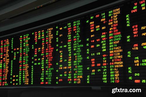 Stock &amp; Forex Market Display Boards 25xJPG