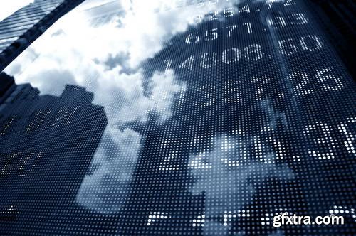 Stock &amp; Forex Market Display Boards 25xJPG