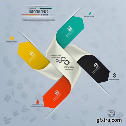 Collection of Infographics #62, 25xEPS