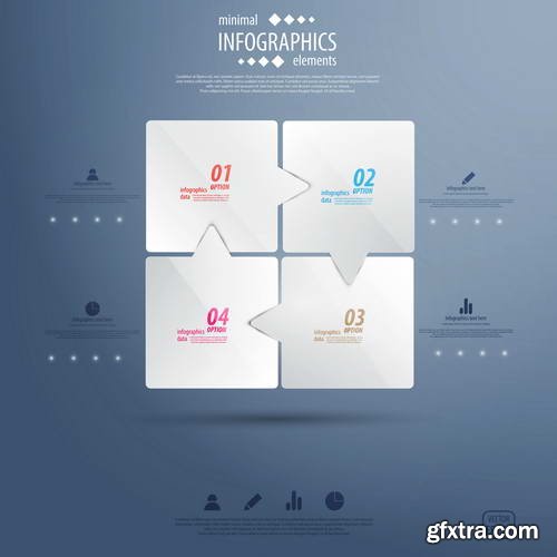 Collection of Infographics #62, 25xEPS