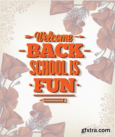 Back to School Promotion Vectors 30xEPS