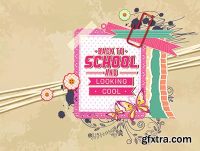 Back to School Promotion Vectors 30xEPS