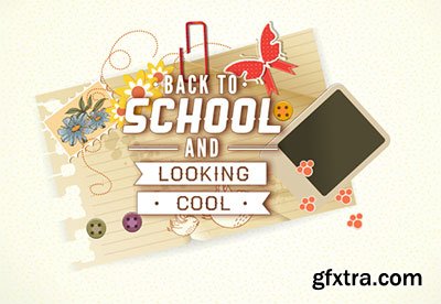 Back to School Promotion Vectors 30xEPS