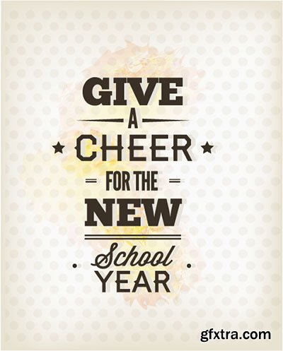 Back to School Promotion Vectors 30xEPS