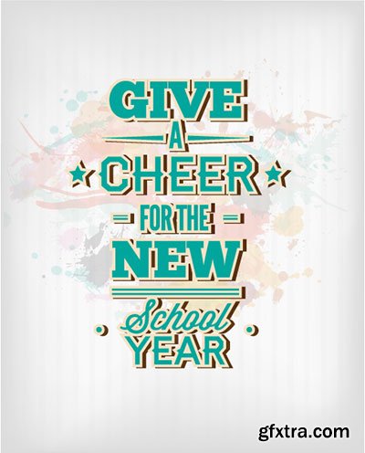 Back to School Promotion Vectors 30xEPS
