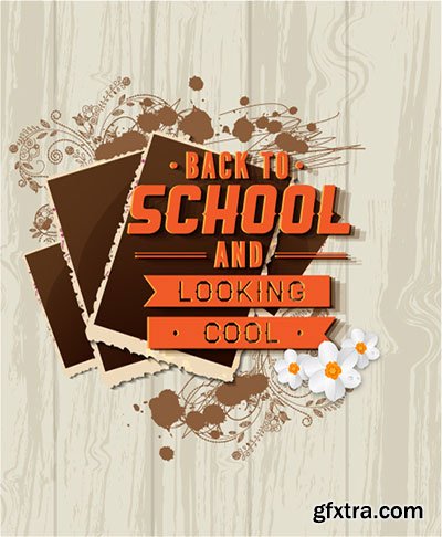 Back to School Promotion Vectors 30xEPS