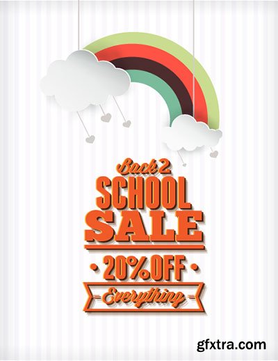 Back to School Promotion Vectors 30xEPS