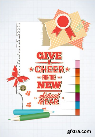 Back to School Promotion Vectors 30xEPS