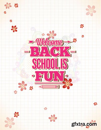 Back to School Promotion Vectors 30xEPS