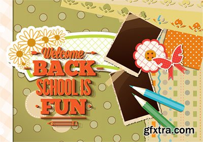 Back to School Promotion Vectors 30xEPS