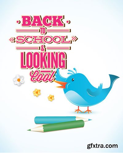 Back to School Promotion Vectors 30xEPS