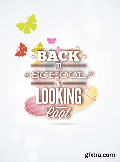 Back to School Promotion Vectors 30xEPS