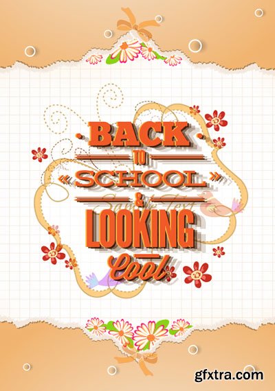 Back to School Promotion Vectors 30xEPS