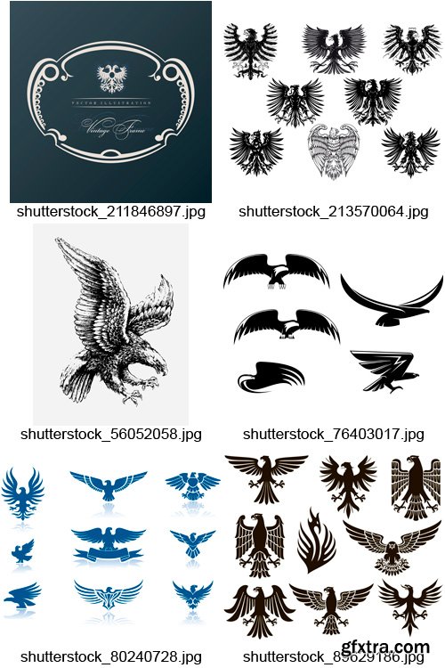 Amazing SS - Eagle Symbols, 25xEPS