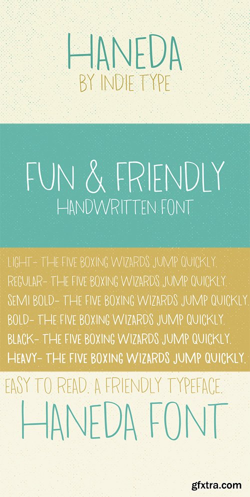 Haneda Font Family - 6 Fonts 60$ Haneda Font Family - 6 Fonts 60$