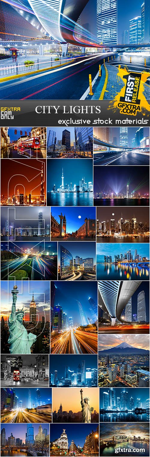 City Lights, 25xUHQ JPEG City Lights, 25xUHQ JPEG