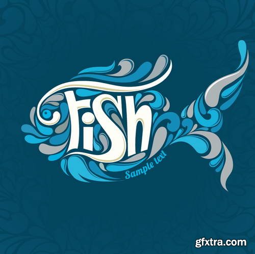 Fish Logos 1, 25xEPS Fish Logos 1, 25xEPS