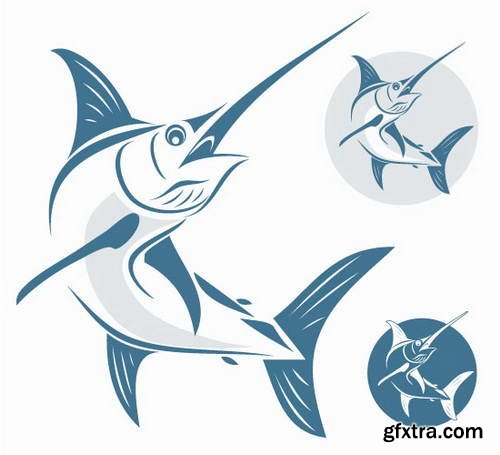 Fish Logos 1, 25xEPS Fish Logos 1, 25xEPS