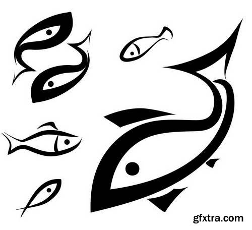 Fish Logos 1, 25xEPS Fish Logos 1, 25xEPS