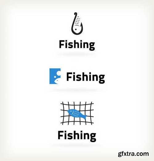 Fish Logos 1, 25xEPS Fish Logos 1, 25xEPS