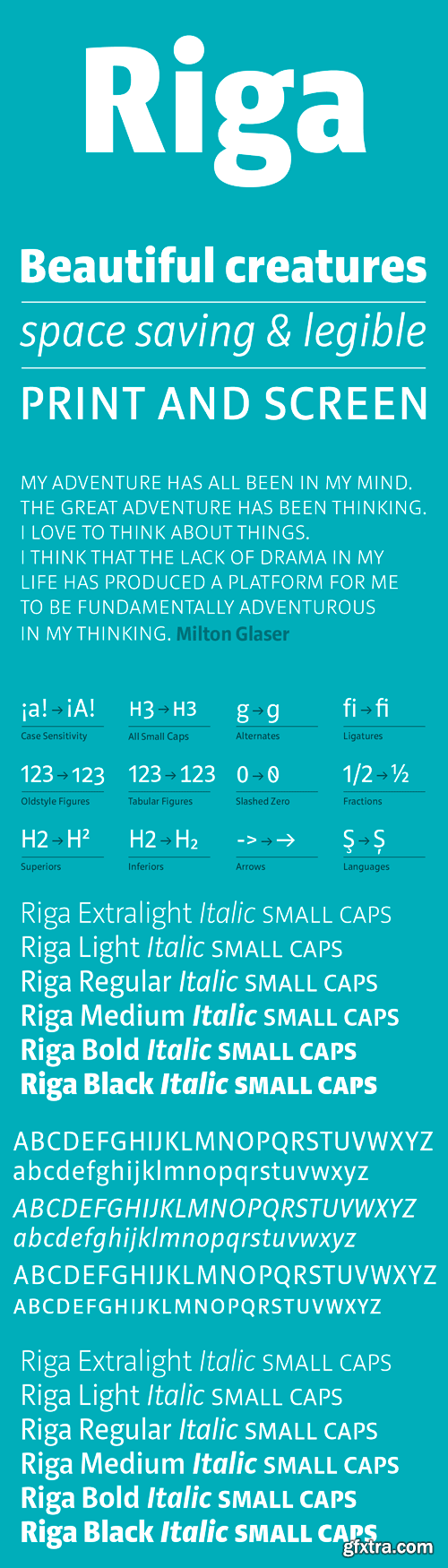 Riga Font Family - 18 Fonts for $449 Riga Font Family - 18 Fonts for $449